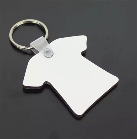 template for sublimation keychain blanks